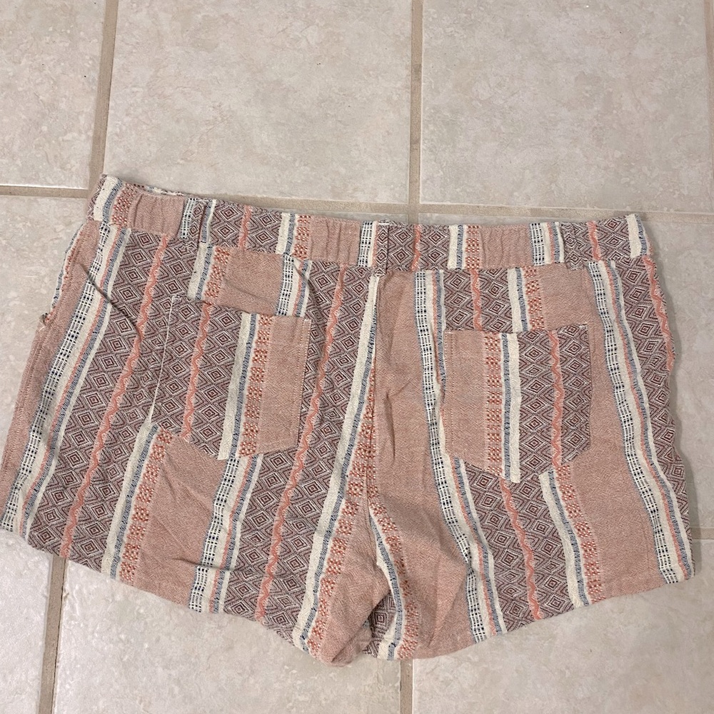 Natural reflections blush boho dress shorts XXL